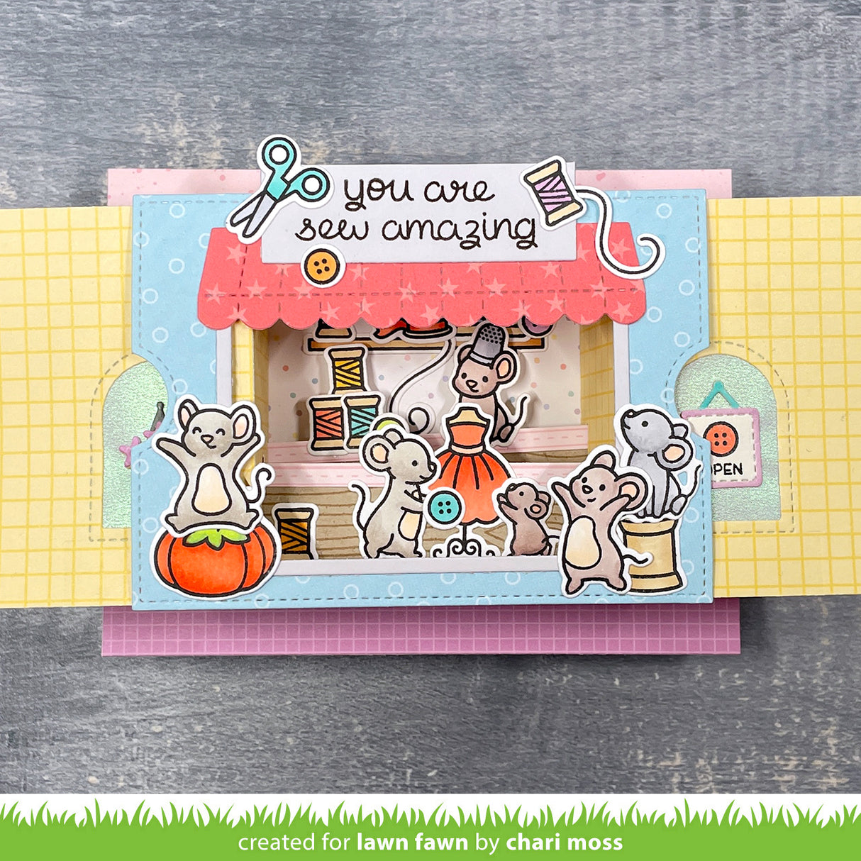 ta-da! diorama! shop add-on