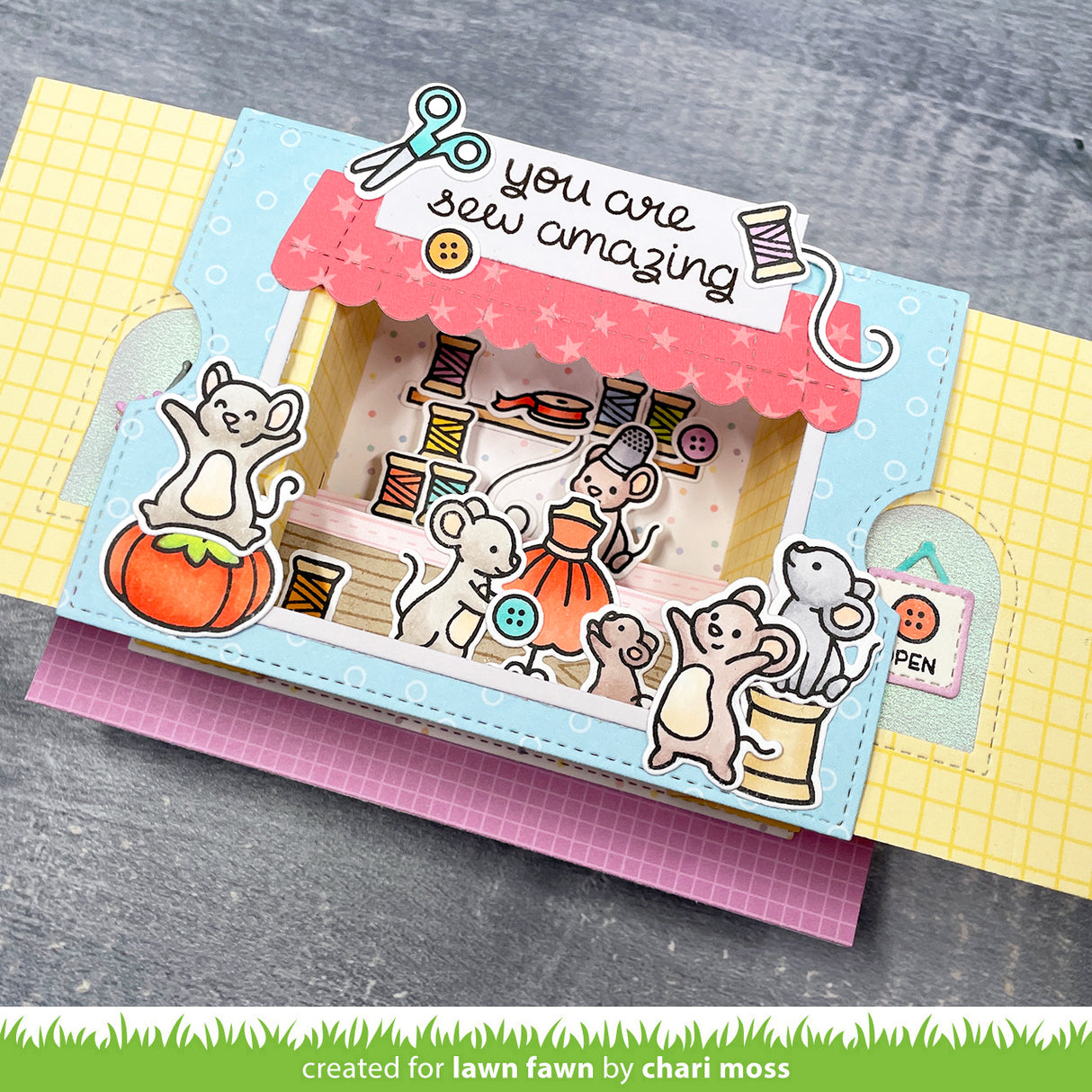 ta-da! diorama! shop add-on