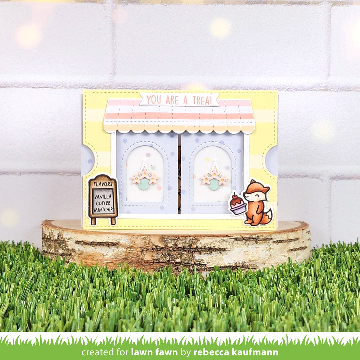 ta-da! diorama! shop add-on