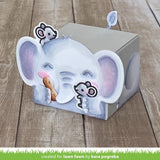 tiny gift box elephant add-on