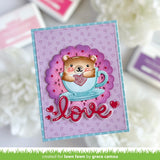 doily hearts
