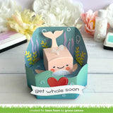 tiny gift box whale and dolphin add-on