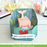 tiny gift box whale and dolphin add-on