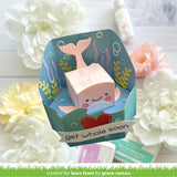 tiny gift box whale and dolphin add-on