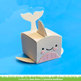 tiny gift box whale and dolphin add-on