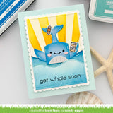 tiny gift box whale and dolphin add-on
