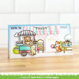 treat cart coloring stencils
