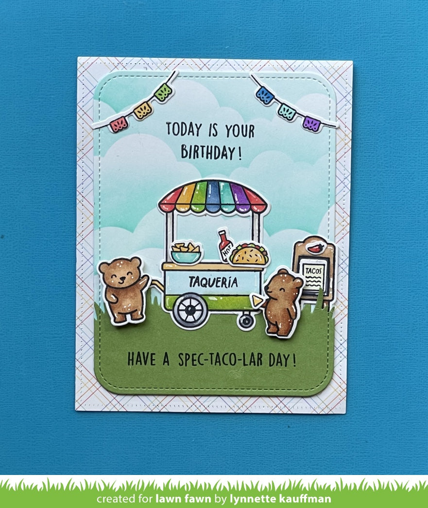 treat cart add-on: tacos