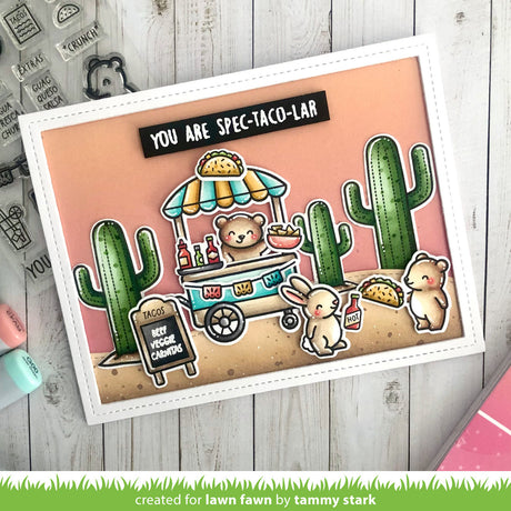 treat cart add-on: tacos