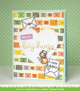 happy mail foiled washi tape