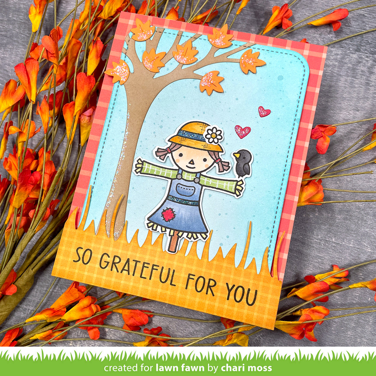 falling leaves petite paper pack