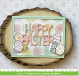 stamp 'n stencil easter eggs