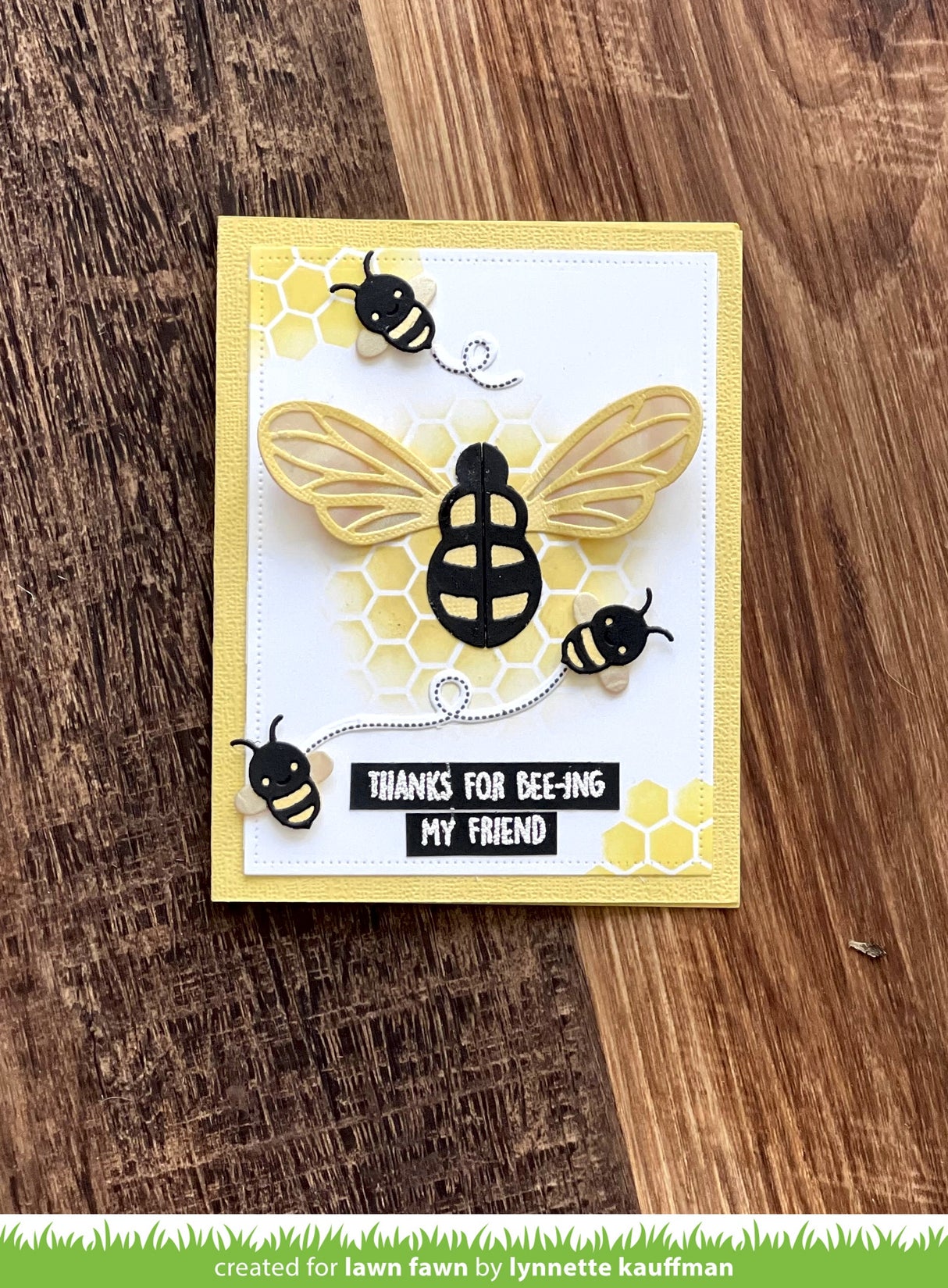 honeycomb stencil
