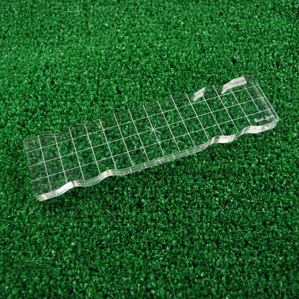 2"x8" grip block with grid