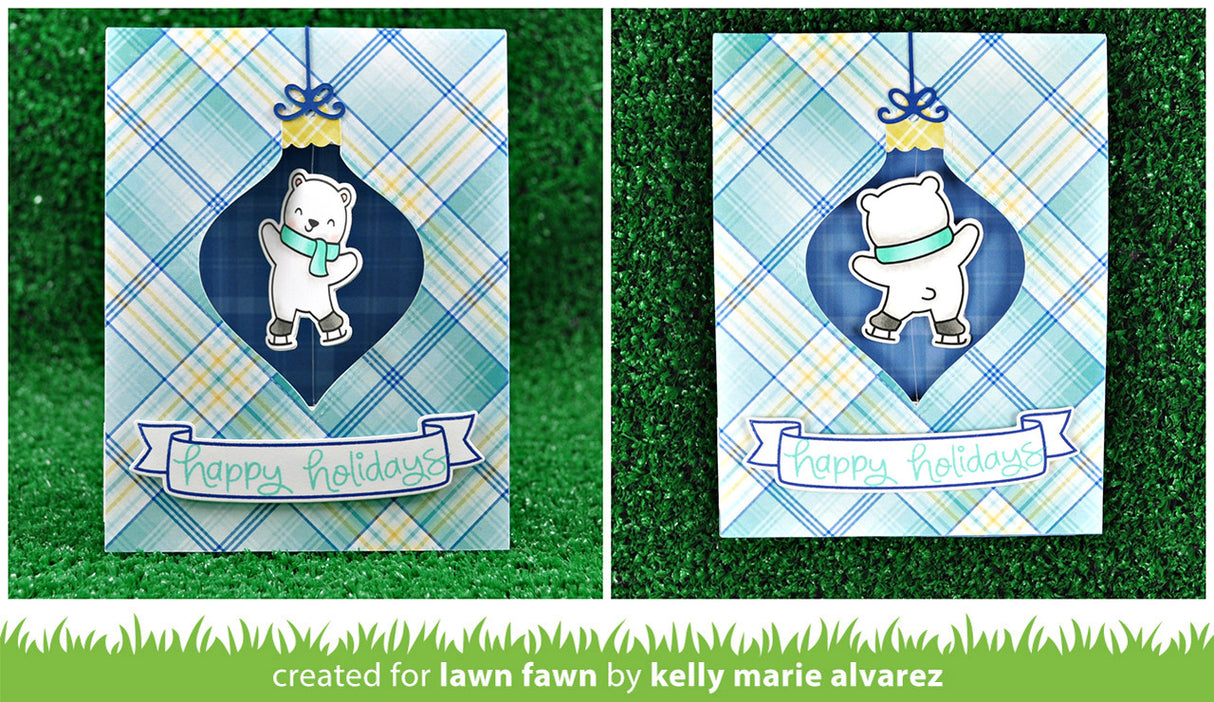 stitched ornaments