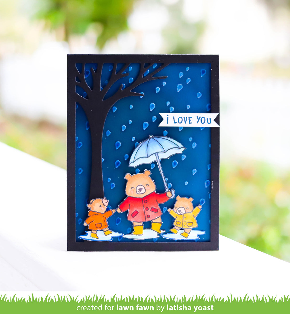beary rainy day