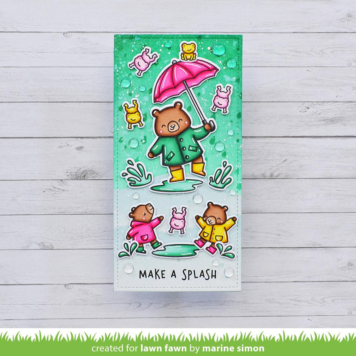 beary rainy day