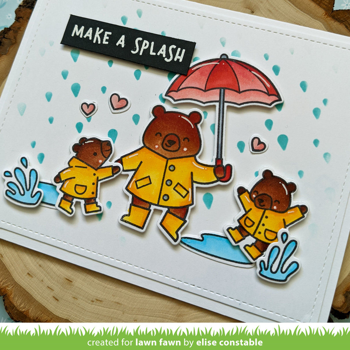 beary rainy day