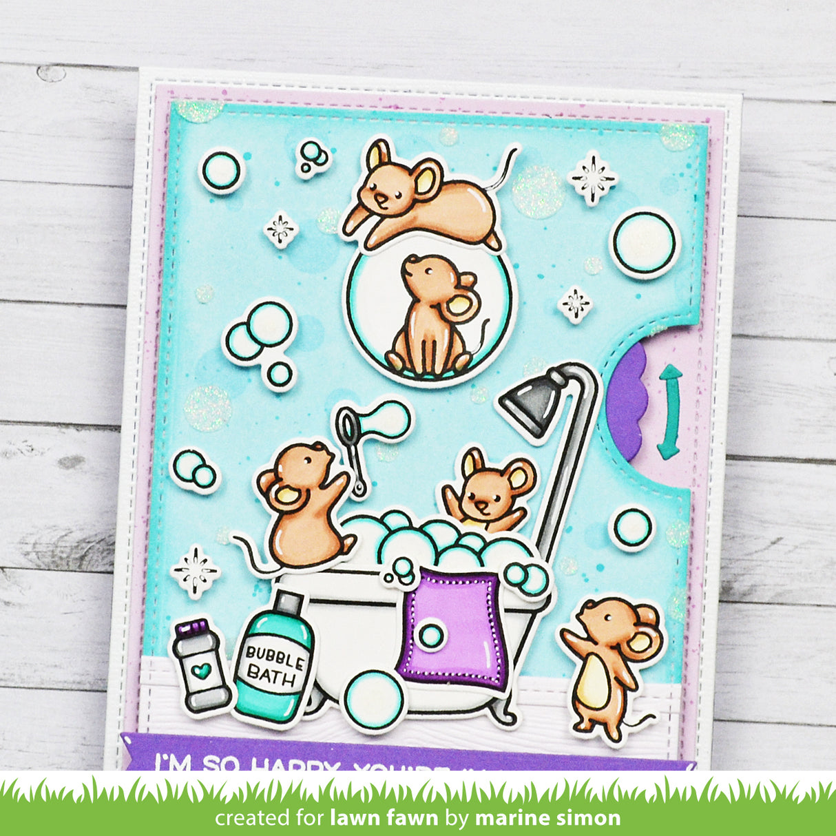 bubble background stencils