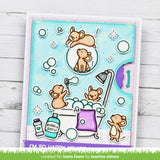bubble background stencils