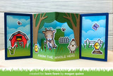 center picture window card