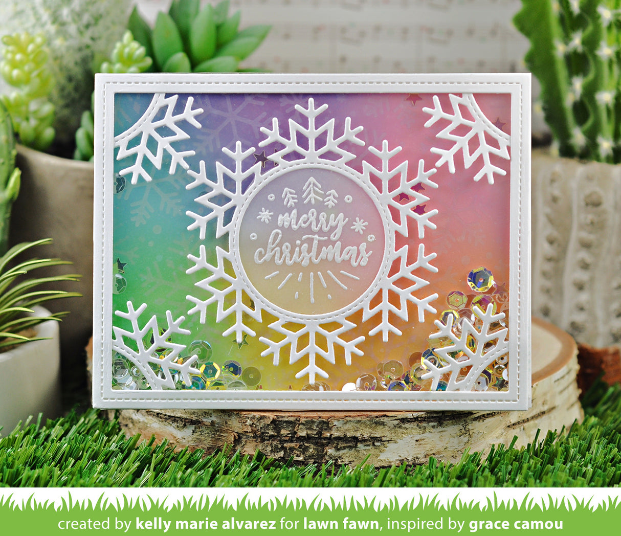 magic iris snowflake add-on