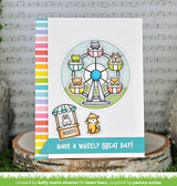 vertical rainbow stripes washi tape