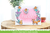 embroidered hello