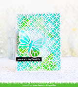 fancy lattice backdrop