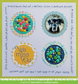 fancy scalloped circle stackables