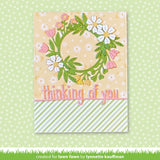 magic iris floral wreath add-on
