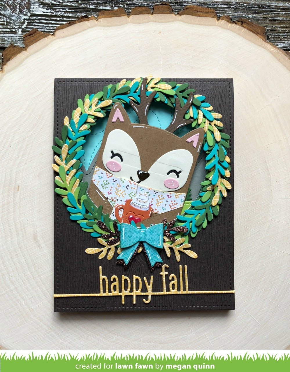 happy fall line border