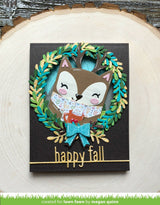 happy fall line border