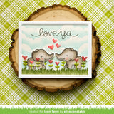 heart garden border
