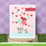 heart garland backdrop: portrait