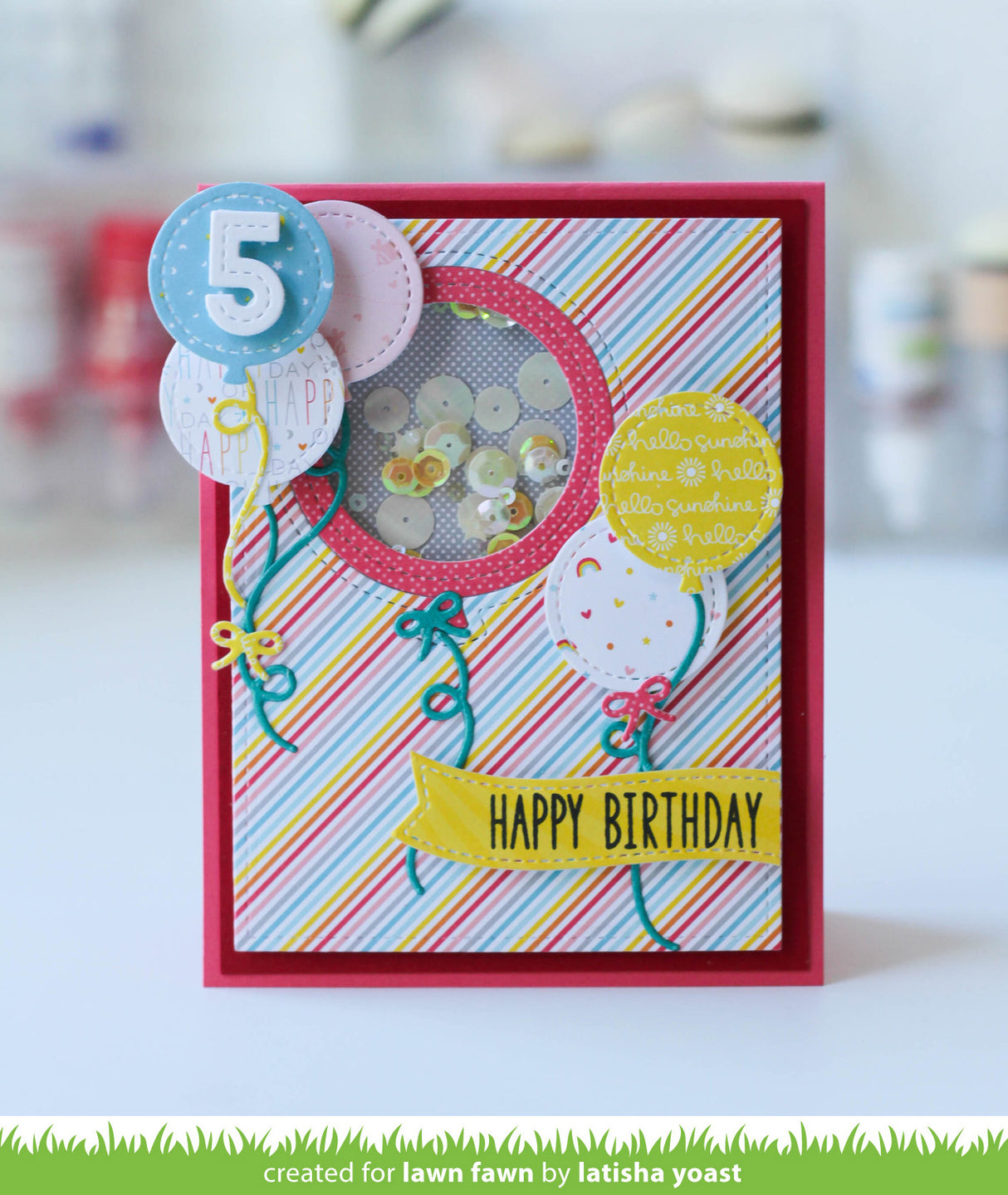 outside in stitched balloon stackables