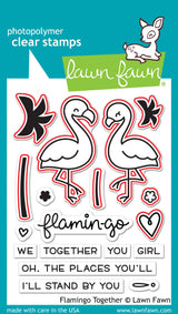 _flamingo together lawn cuts_