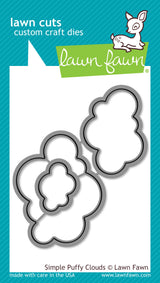 simple puffy clouds