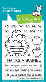 thanks a bushel