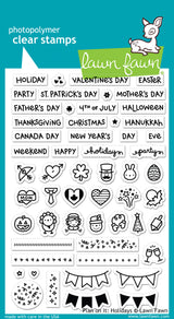 plan on it: holidays