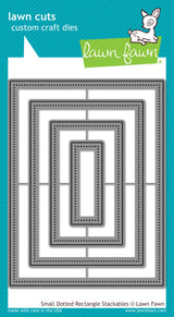 _small dotted rectangle stackables_