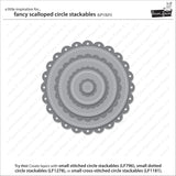 fancy scalloped circle stackables