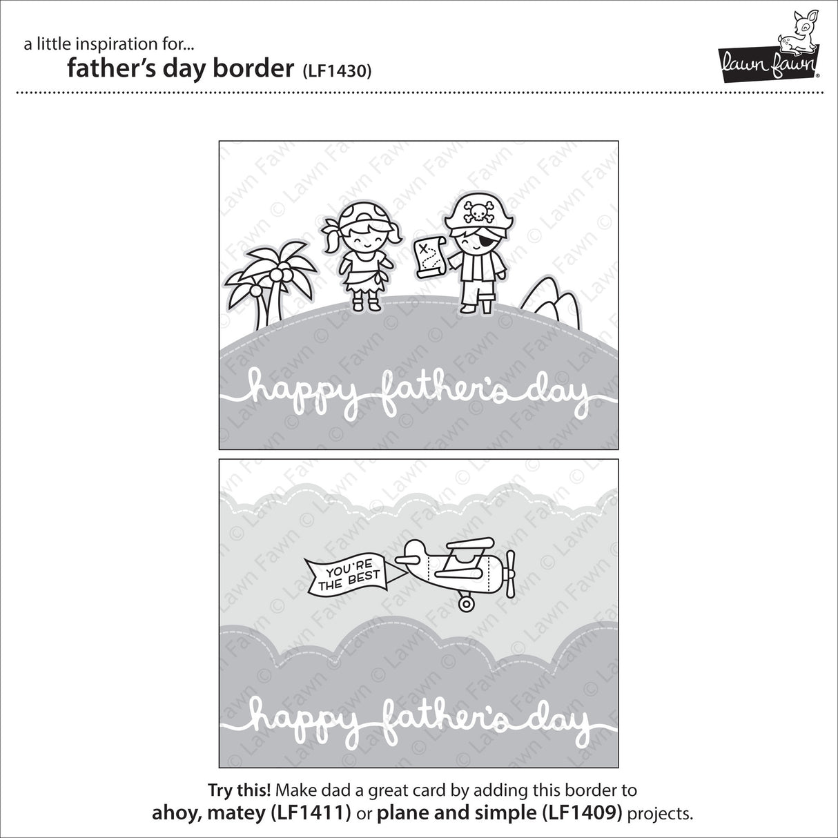 _father's day border_