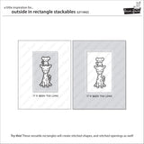 outside in stitched rectangle stackables