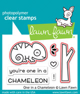 one in a chameleon lawn cuts