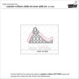 coaster critters slide on over add-on