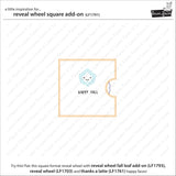 reveal wheel square add-on