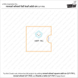 _reveal wheel fall leaf add-on_