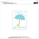 stitched umbrella