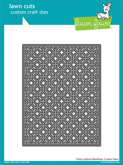 fancy lattice backdrop